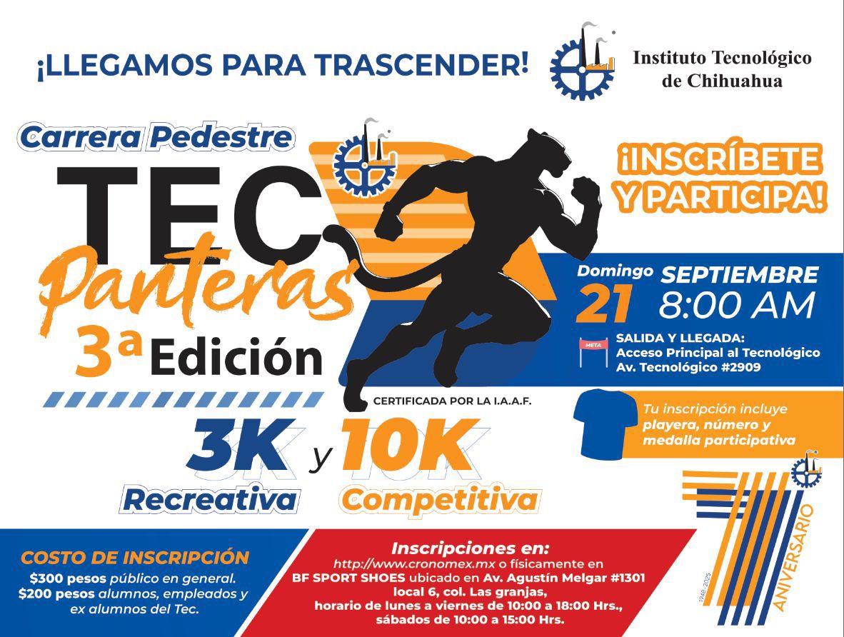 10K PANTERAS TEC 2025